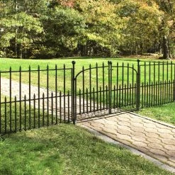 Yardworks 30 X 36 Teton Steel Fence Panel -Outdoor Haven 1711236 P SC3