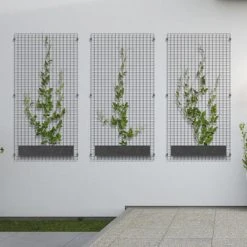 Yardworks 3' X 6' Black Welded Fence Panel -Outdoor Haven 1712650 Alt7 111721