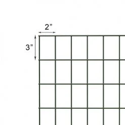 Yardworks 2' X 25' Green Vinyl-Coated Wire Fence 9 Yardworks 2' X 25' Green Vinyl-Coated Wire Fence -Outdoor Haven 17127004