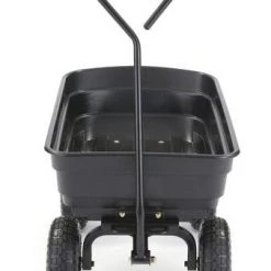 Yardworks® Poly Utility Dump Cart - 600 Lb. -Outdoor Haven 2640014front