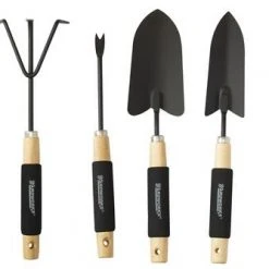 Yardworks® 4-Piece Wood Handle Garden Tool Set