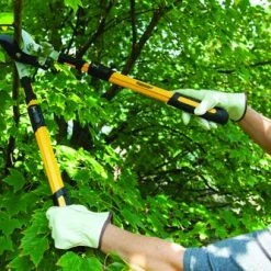 Yardworks® Ratcheting Bypass Lopper With Telescopic Handles -Outdoor Haven 2650117 scene1