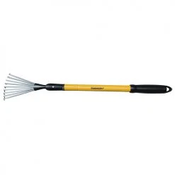 Yardworks® 42" Comfort Grip Handle Telescoping Fan Rake