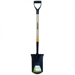 Yardworks® 32-1/2" Wood D-Handle Garden Spade Shovel