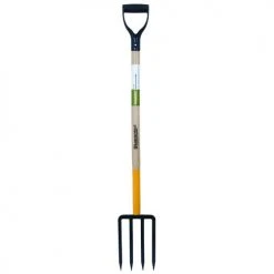 Yardworks® 36.5" Wood Handle 4-Tine Spading Fork