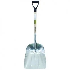 Yardworks® 29-1/2" Wood D-Handle Aluminum Scoop Shovel