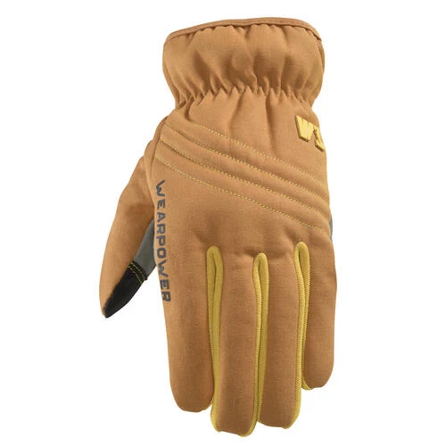 Wells Lamont® Men's Brown Large WearPower Slip-On Work Gloves 1 Wells Lamont® Men's Brown Large WearPower Slip-On Work Gloves -Outdoor Haven 7742