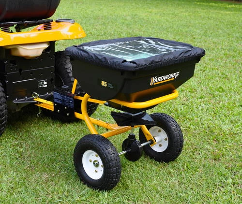 Yardworks® 85 Lb. Capacity Tow Behind Broadcast Spreader 2 Yardworks® 85 Lb. Capacity Tow Behind Broadcast Spreader - Image 2