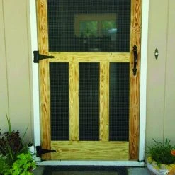 Yardworks 1/4" X 3' X 5' Charcoal Hardware Cloth 9 Yardworks 1/4" X 3' X 5' Charcoal Hardware Cloth -Outdoor Haven WoodScreenDoorwHardwareClothCHAR1000