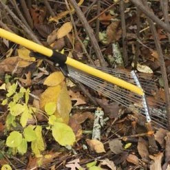 Yardworks® 22" Adjustable Width Steel Rake -Outdoor Haven Yardworks 265 3387 22inAdjustableRake003