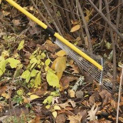 Yardworks® 22" Adjustable Width Steel Rake -Outdoor Haven Yardworks 265 3387 22inAdjustableRake004