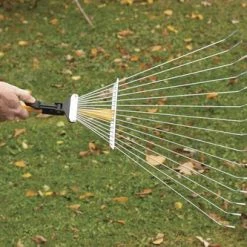 Yardworks® 22" Adjustable Width Steel Rake -Outdoor Haven Yardworks 265 3387 22inAdjustableRake007